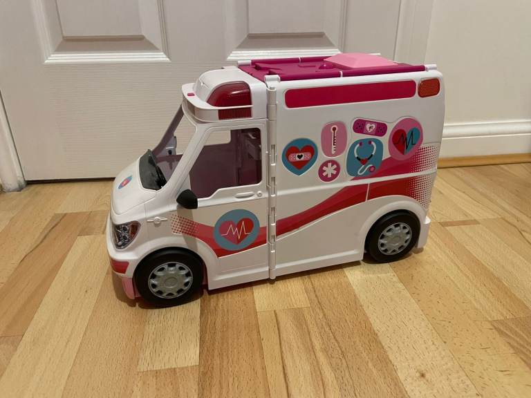 Barbie Care Clinic Ambulance Playset