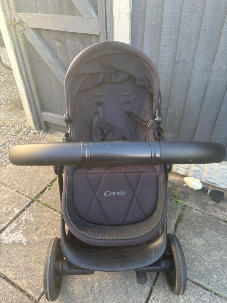 iCandy Orange Pushchair - Good Condition, Black