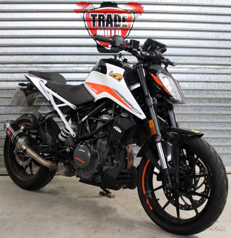 2022 22 KTM DUKE 390 ABS EASY FIX PROJECT EXPORT ONLY CAT B TRADE SALE 8884miles