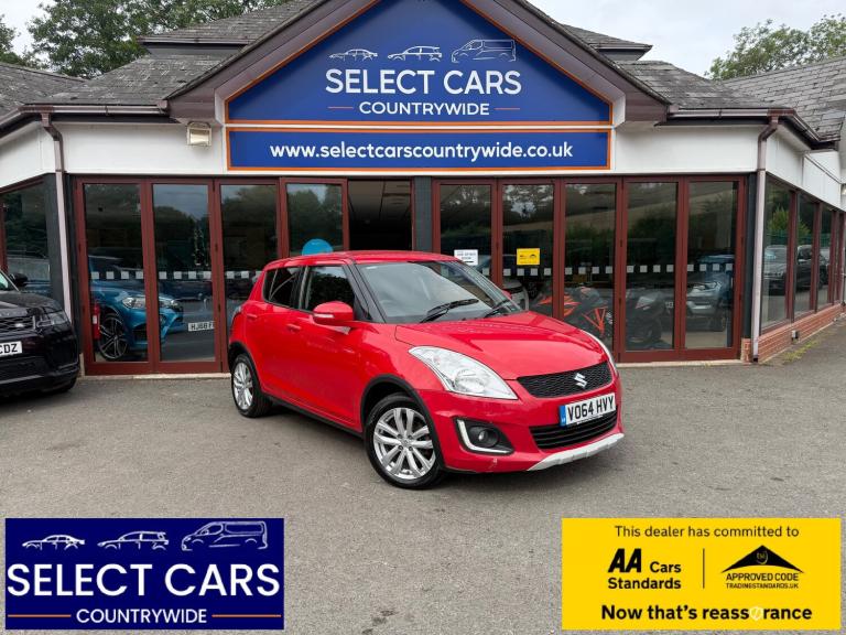 2014 Suzuki Swift 1.2 Dualjet SZ4 Hatchback 5dr Petrol Manual ALLGRIP Euro 5