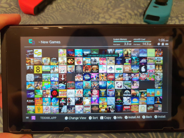Unpatched switch with games purchased just the screen tablet 
