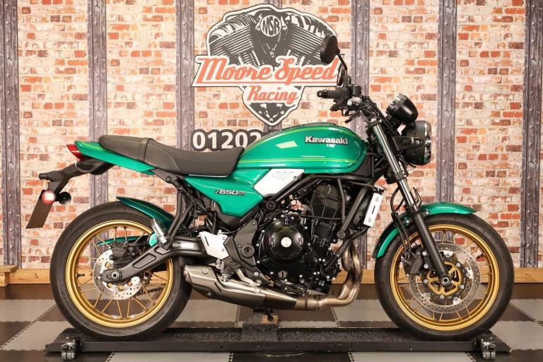 2021 KAWASAKI Z650 RS - 1,297 MILES! - 2 OWNERS - CANDY EMERALD GREEN - SUPERB