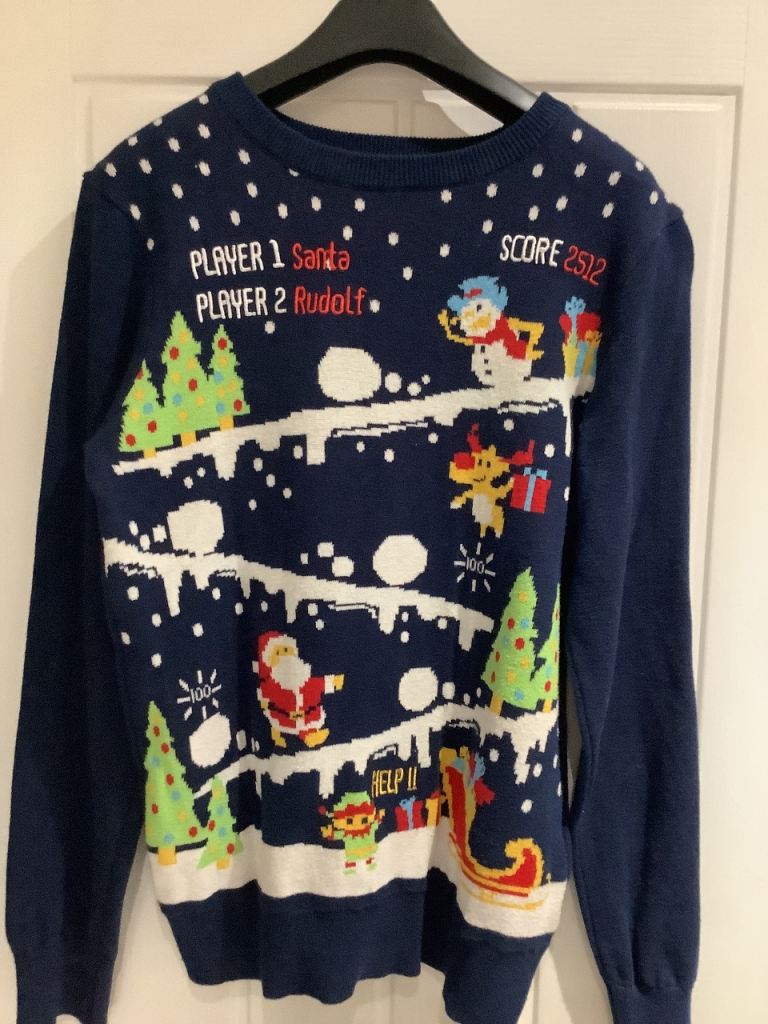 Boys Next Xmas Jumper Size 12 yr