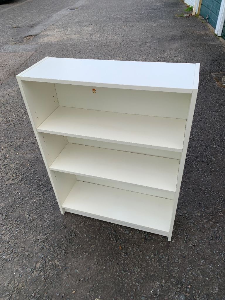Ikea white shelving unit