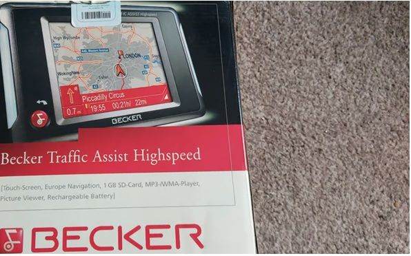 (Becker)r Sat Nav GPS.t