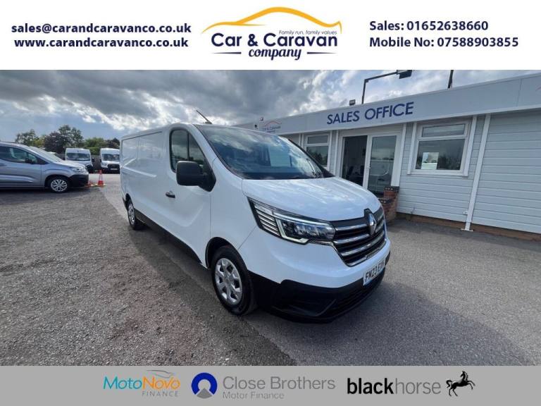 2023 23 RENAULT TRAFIC 2.0 DCI BLUE LL30 ADVANCE PANEL VAN 5DR DIESEL MANUAL L2