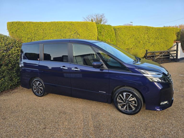 NISSAN SERENA 2.0 S-HYBRID HIGHWAY STAR V- AUTOMATIC (8SEATER)- 5DR-BLUE- 2019 