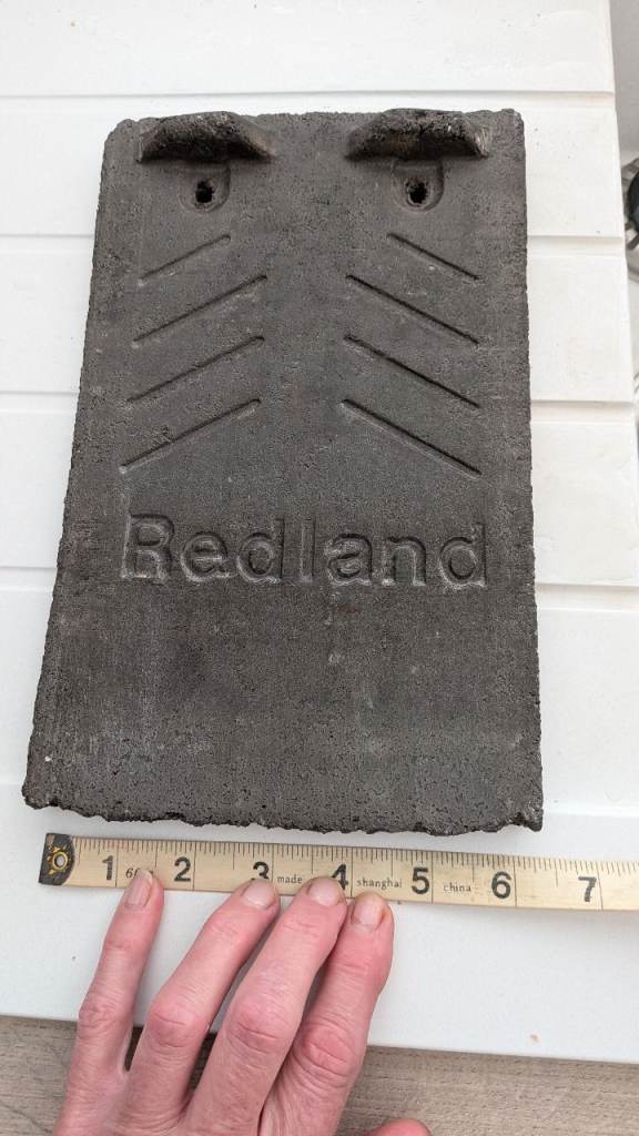 Small Concrete Roof tiles
