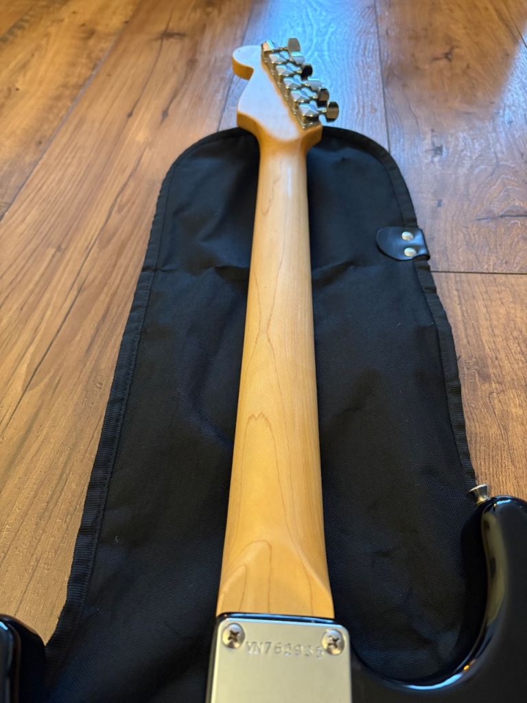 Squier Stratocaster Guitar and Blackstar Amplifier 