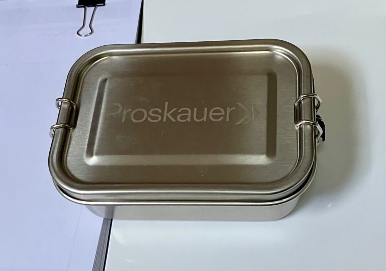 Stainless Steel food container lunch box RRP £22