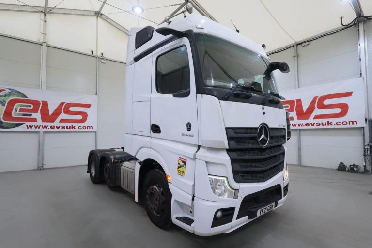 2021 (21 PLATE) Mercedes Benz Actros 2545 6x2 Euro 6 Tractor Units
