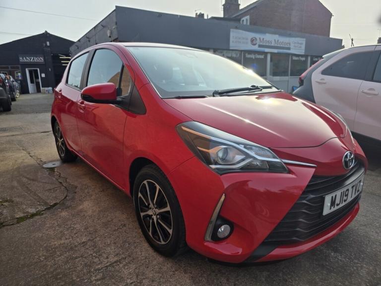 2019 Toyota Yaris 1.5 VVT-I ICON TECH 5DR Manual RED Hatchback Petrol Manual