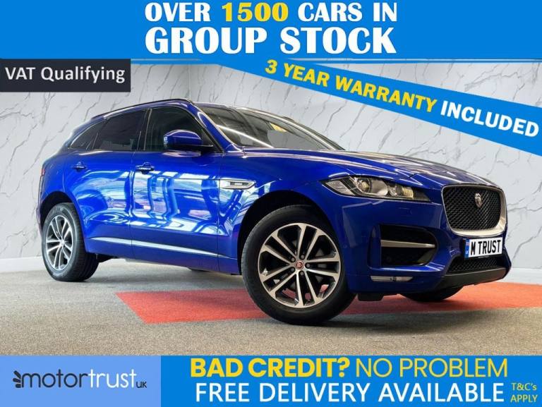 2019 Jaguar F-Pace 2.0 D180 R-Sport SUV 5dr Diesel Auto AWD Euro 6 (s/s) (180 ps) ESTATE Diesel A...