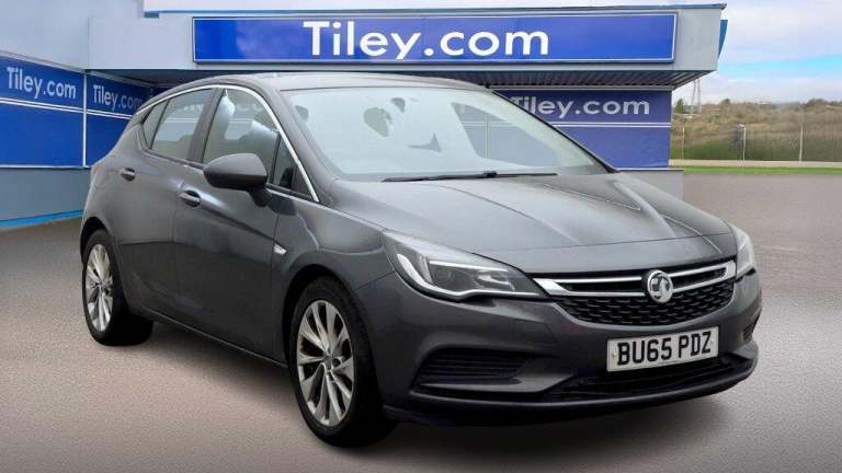 2015 Vauxhall Astra 1.4T 16V 125 Design 5dr HATCHBACK PETROL Manual
