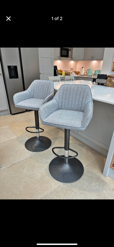 John Lewis Toronto Gas Lift Adjustable Bar Stools