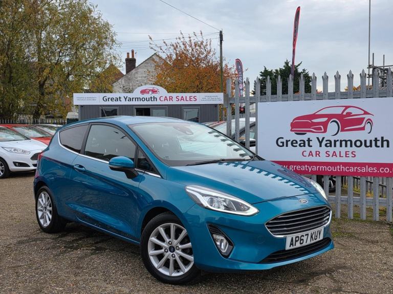 2017 Ford Fiesta 1.0 EcoBoost 125 Titanium 3dr HATCHBACK Petrol Manual