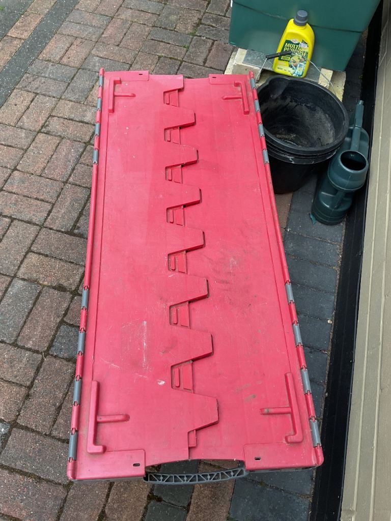 Large storage box for shed or garage 