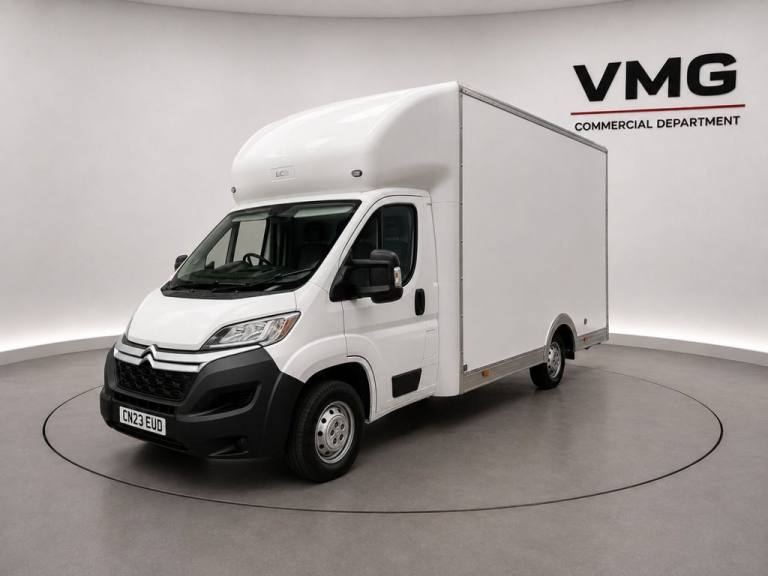 2023 23 CITROEN RELAY 2.2 BLUEHDI 35 ENTERPRISE EDITION PLATFORM CAB LUTON BOX