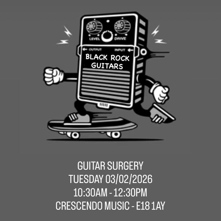 East London Guitar Surgery Tuesday 03/02/2026