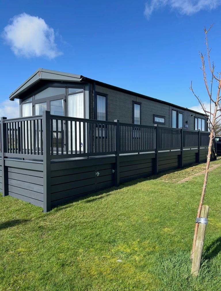 Victory Lakewood 42x14 Luxury Lodge (2022) – Corner Plot – Sea Views – 2026 Site Fees Paid