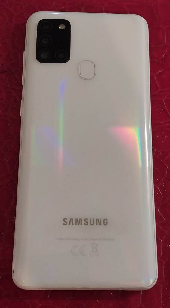 Samsung galaxy a21s dual-SIM white