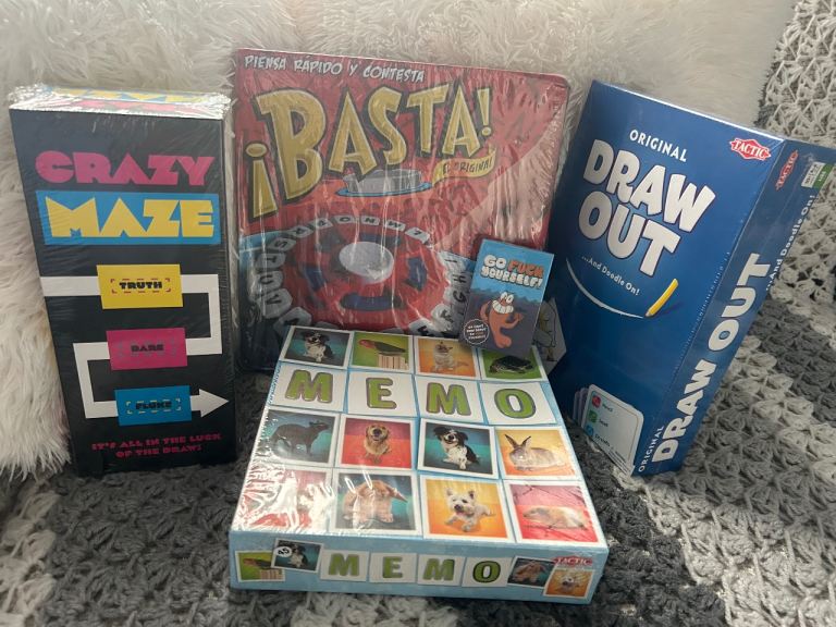 5 new games, card game for adults only