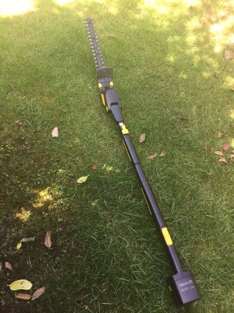 G-Tech Cordless Long Reach Hedge Trimmer - Good Condition