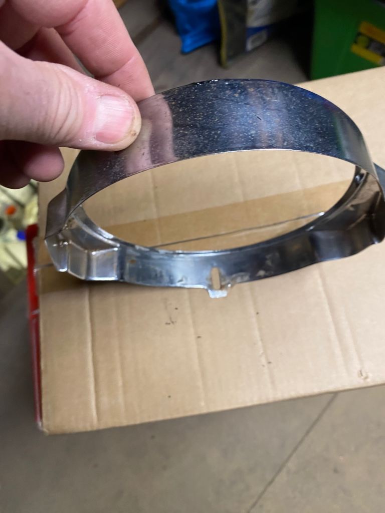 Vespa Front Light Surround.