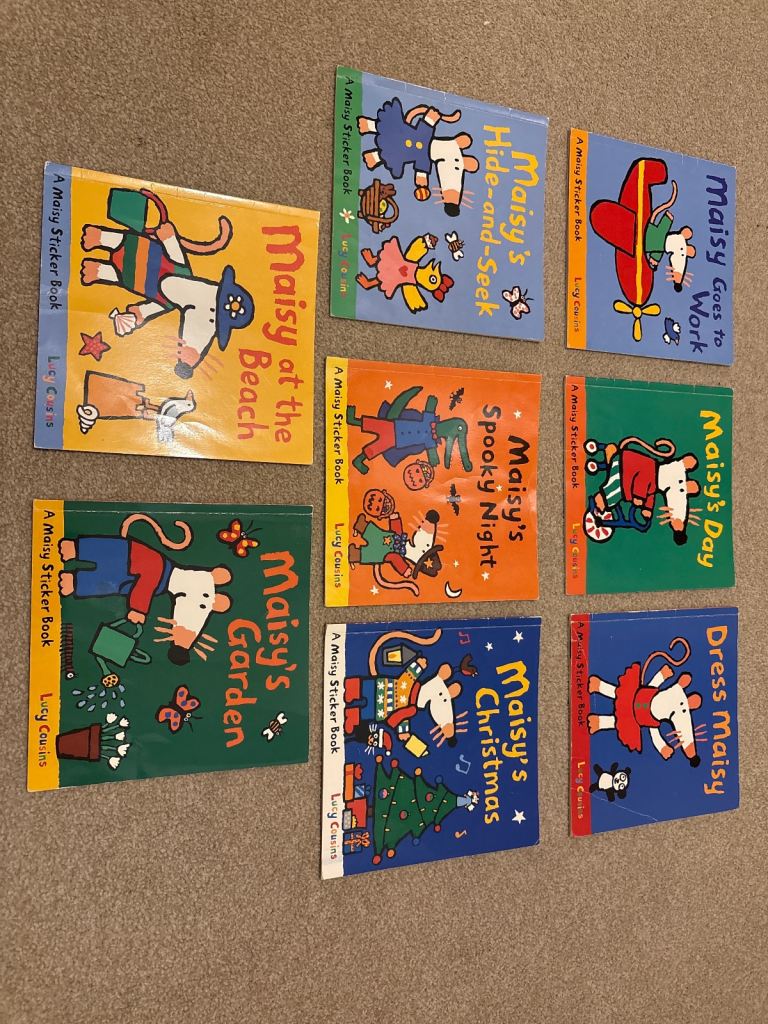 Kids Books Age 3+ Maisy First Experience Books, Story Books and Sticker Books