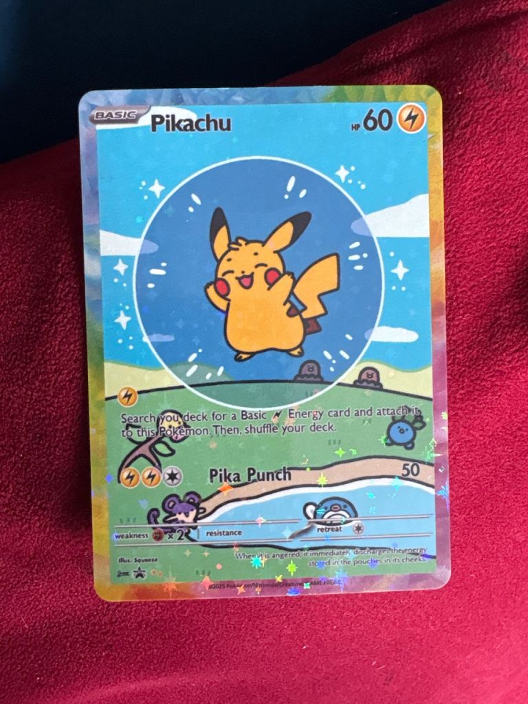 Pikachu Basic Pokemon Card – Excellent Condition