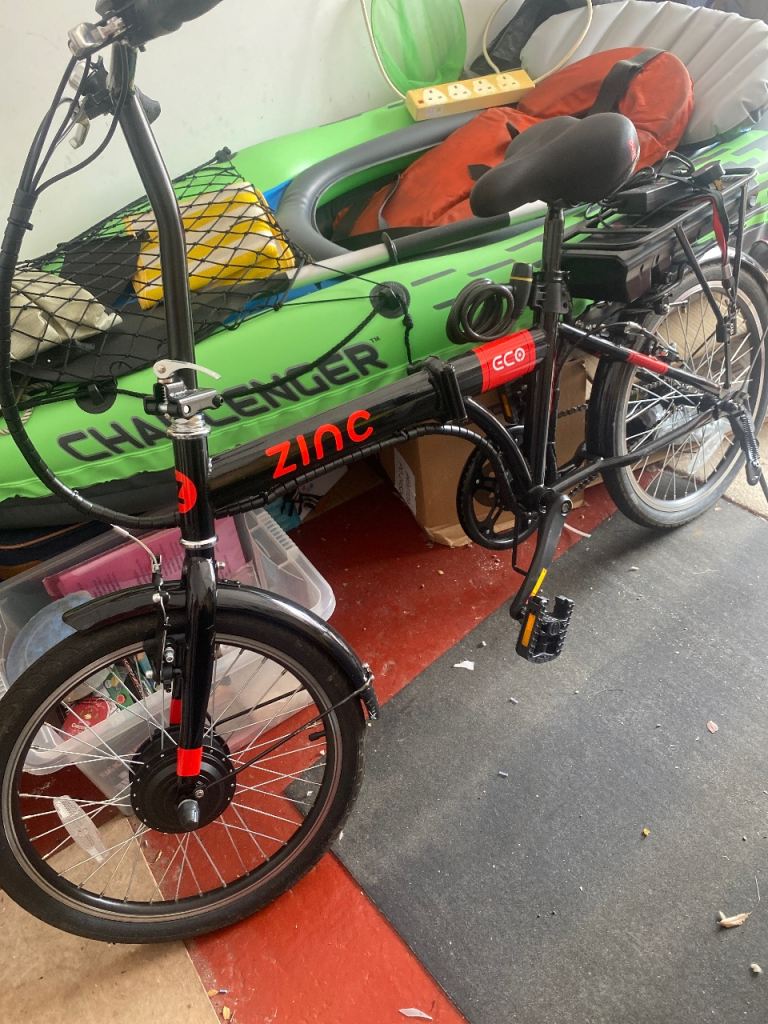 Zinc Eco 20" Folding Electric Bike – Nearly New Condition (Kilmarnock)