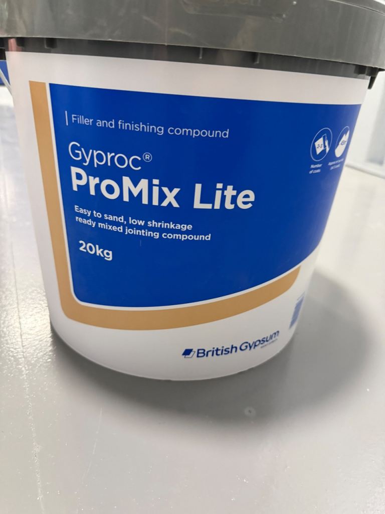 4 x Gyproc pro mix lite ready mix joint filler