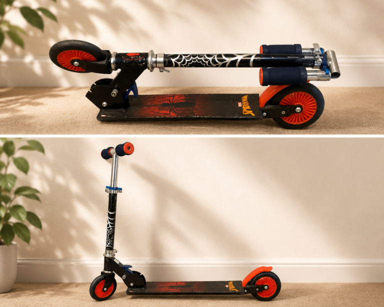 Marvel Spiderman Folding Scooter
