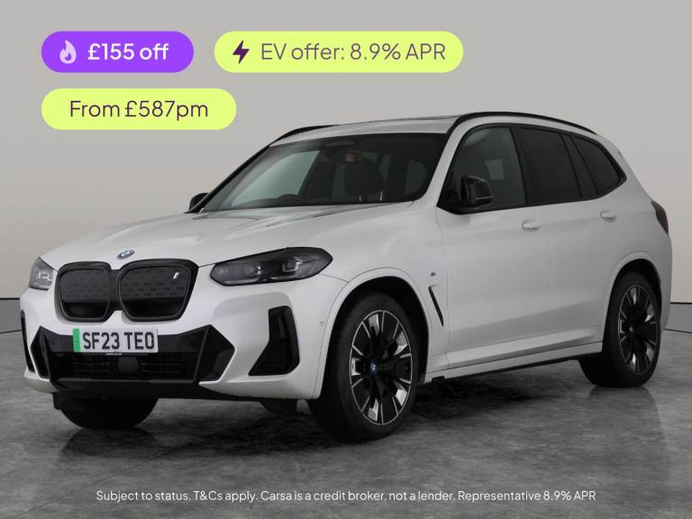 image for 2023 BMW iX3 80kWh M Sport Pro SUV 5dr Electric Auto (286 ps) - HUD - PARK ASSIST - HK A Suv Elec...