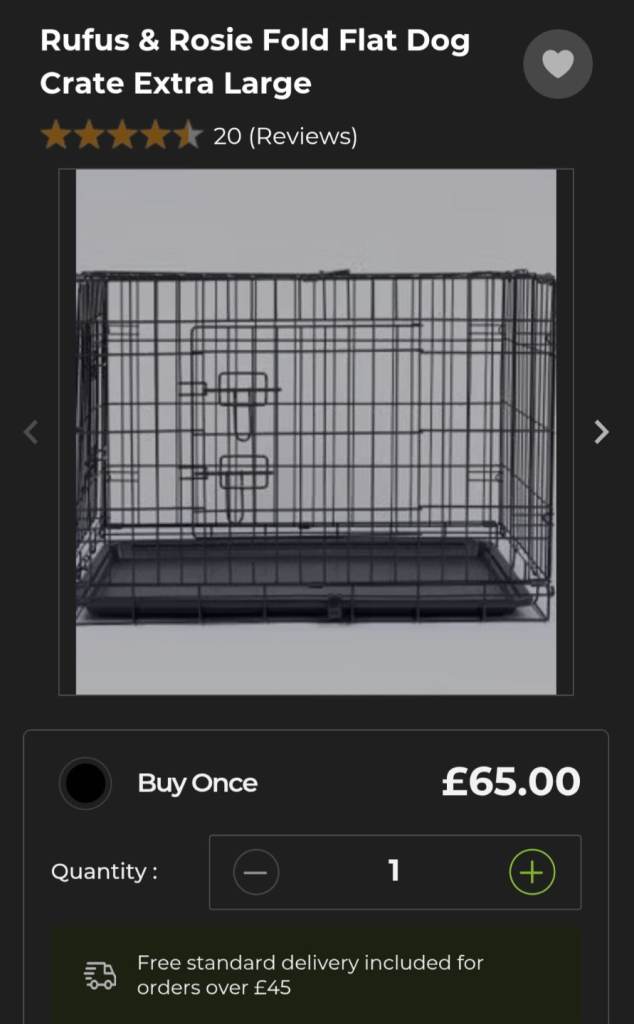 Extra Large Dog Crate