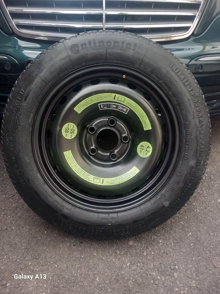 125 90 R16 Mercedes Spare Wheel