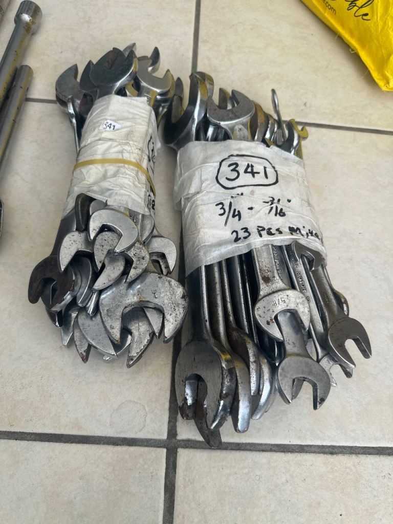 Mixed Spanners Wrenches Set – Good Condition
