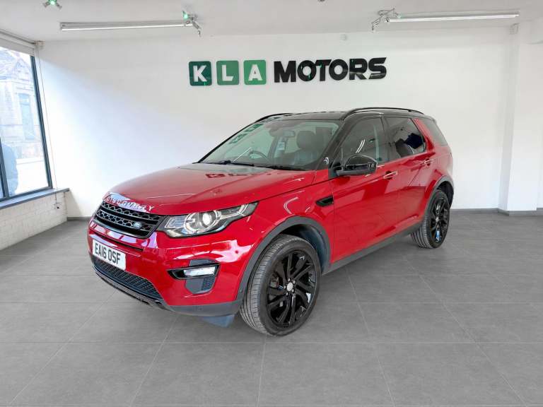 LAND ROVER DISCOVERY SPORT 2.0 TD4 HSE Luxury Red Auto Diesel 2016