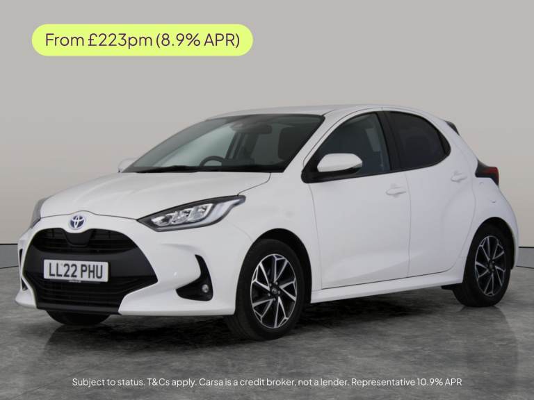 2022 Toyota Yaris 1.5 Hybrid Design 5dr CVT HATCHBACK PETROL/ELECTRIC Automatic