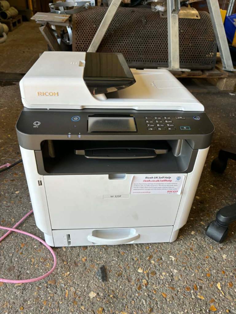 RICOH M320F multifunctional colour printer