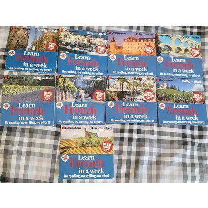 Learn French In A Week Audio Book CD Promo The Daily Mail A Full 9 Disc Set