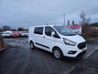 2018 ON A 68 FORD TRANSIT CUSTOM 300 TREND SWB 2.0TDCI 60K ULEZ FREE ZONE