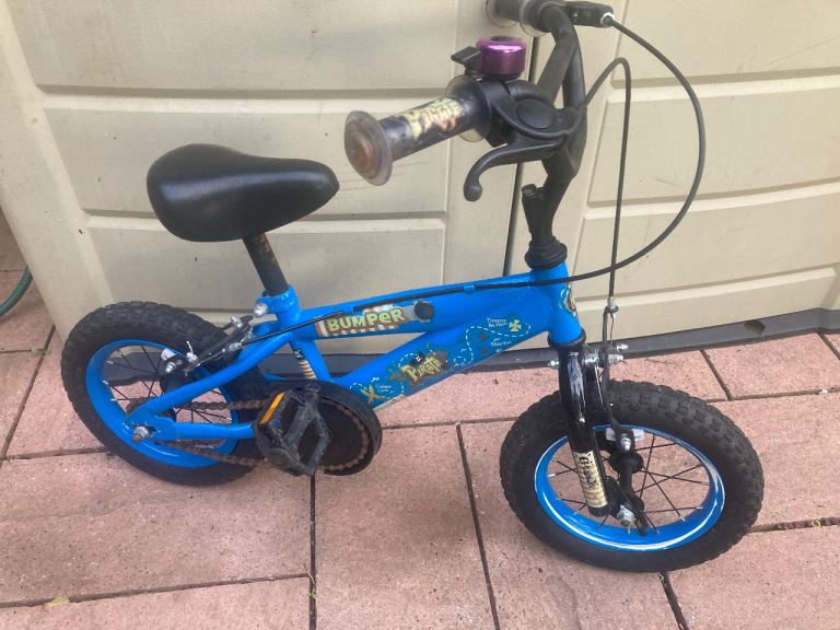 Bumper Trolls Kids Bike – Blue, Good Condition