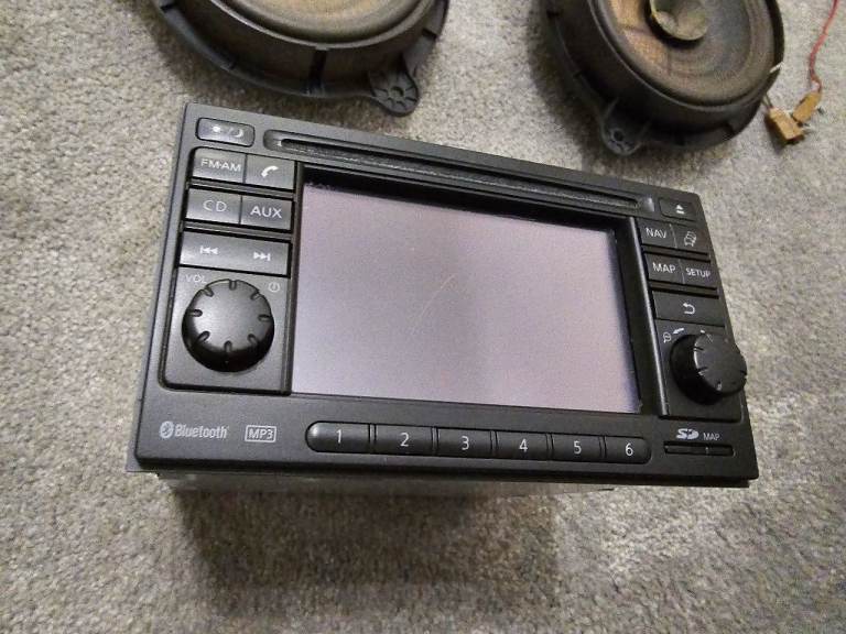 Nissan Micra K12 N-Tec Original Radio Head Unit – Working