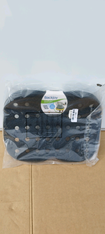 Backjoy SitzRight Cushion - Booster Seat -  Ring Cushion - Black