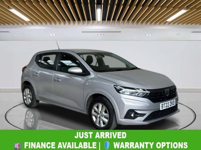 2022 Dacia Sandero 1.0 TCe Comfort 5dr HATCHBACK PETROL Manual