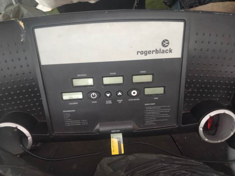 Roger Black Treadmill Console – Good Condition
