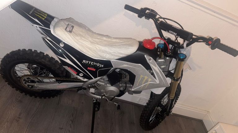 Pit Bike - Black and Silver