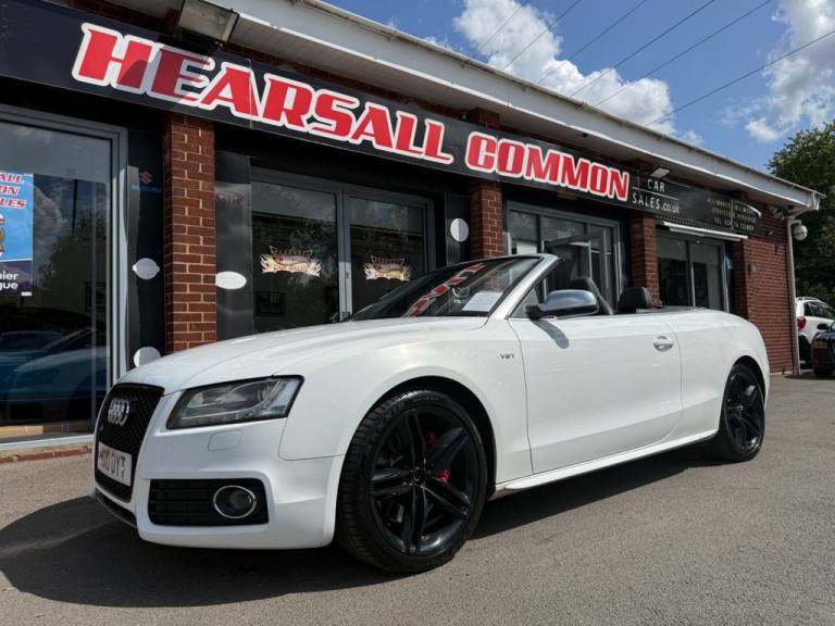 2010 10 AUDI S5 3.0 TFSI V6 CABRIOLET 2DR PETROL S TRONIC QUATTRO EURO 5 (333 PS
