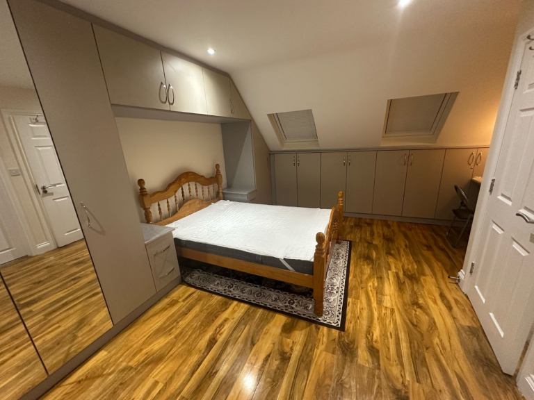Large en-suite double room with mini kitchen 